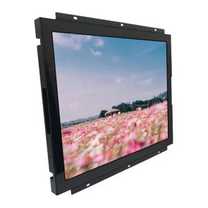 17" 1280x1024 Rack Mount Slim Kiosk LCD Monitor 4:3 IR water proof IP65 Touch Screen