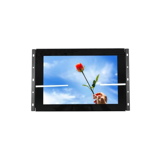 4A 48W Open Frame LCD Monitor Capacitive Touch Screen 10.1 Inch with VGA Input