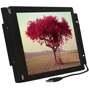 19 Inch Pcap Sunlight Readable Monitor Anti - Vandal Ar / AG Protective Screen