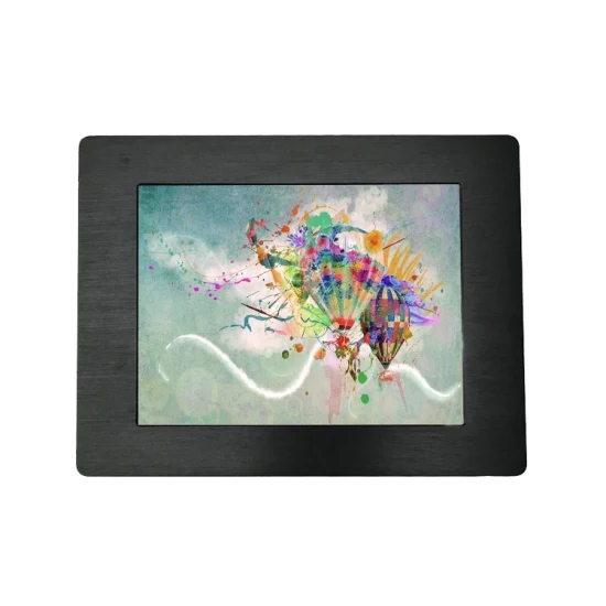 Fanless 1280X800 Capacitive Touch Panel PC 350nits Chassis Mount 25ms IPS Computer