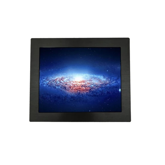 23.3W 15 ′ ′ IP65 Industrial Touch LCD Monitor 500CD/M2 for Outdoor CNC 12VDC
