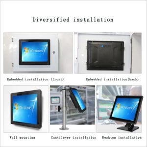 17 Inch Multi Touch Panel PC Dual Core 1037u Processor, Industrial Touch Screen Computer