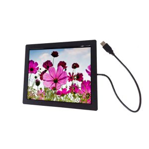 10.4" High Brightness Monitor 800X600 IR Touch Screen With Wide temperature VGA DVI