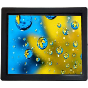 800X600 10.4 Inch Rackmount LCD Monitor, High Brightness Monitor with IR Touch Screen