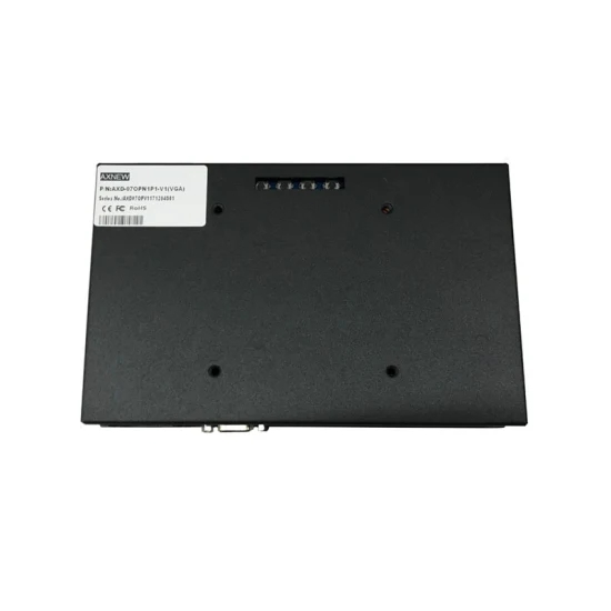 500nits RGB/Lvds 7′ ′ 800X480 Open Frame LCD Monitor with 4mm Capacitive Touch