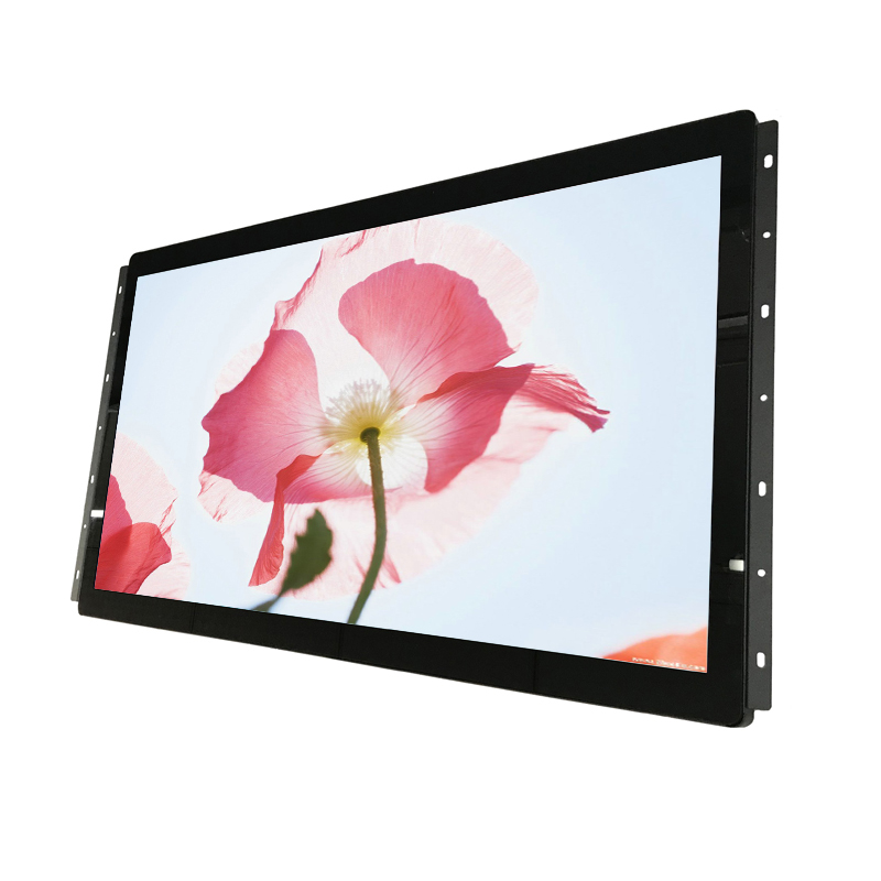 LED backlit HD 26" Advertising LCD Screens IR Touch Screen For Outdoor Kiosk