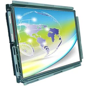 15 inch Open Frame LCD Monitor 1024x768 8ms For Devices , Industrial Touch Monitor