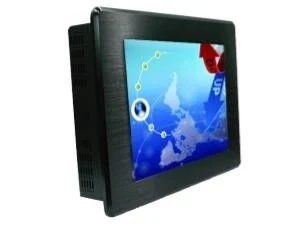 20W Fanless Industrial Touch Panel PC 12V 500 Nits Brightness with J1900 2xrj45