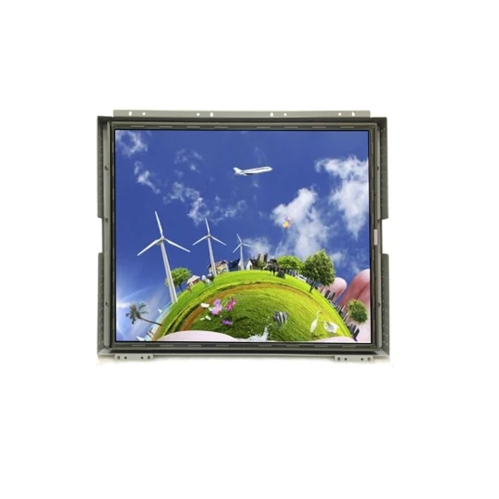 5 Wire Resistive Touch Open Frame Monitor with Industrial VGA DVI Inputs