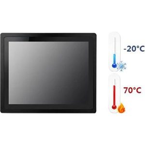 IP65 1280X1024 250CD/M2 Industrial Touch Monitor 18.5W