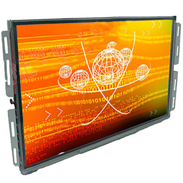 300nits 22'' Resistive Touch Screen Monitor Widescreen Open Frame For Factory