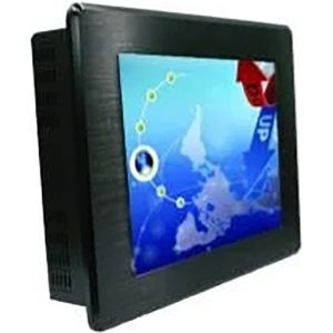 20W Fanless Industrial Touch Panel PC 12V 500 Nits Brightness with J1900 2xrj45