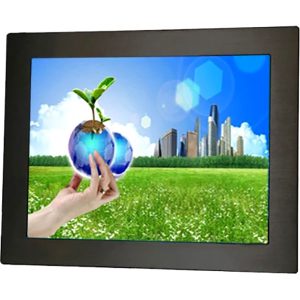 IP65 Panel Mount Touch Screen Monitor 800X600 Pixels with 500nits High Bright